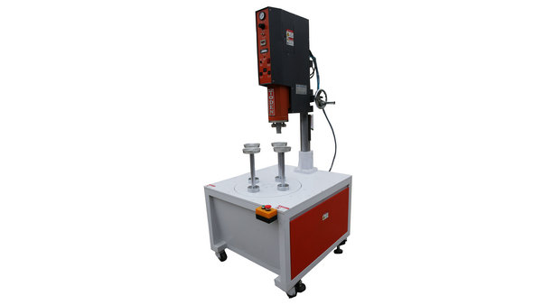 Cylinder bottom ultrasonic welding machine