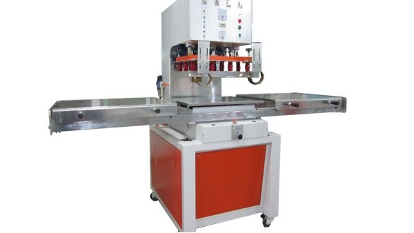 Semi automatic Plastic PVC boxes die cut machine