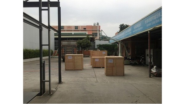 PVC cylinder machine and hot melt boxes machine to Vietnam