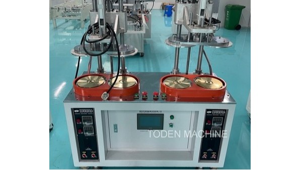 4 working position Cylinder edge curling machine with Servo