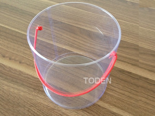 Toden Sample: PVC Cylinder packages with handle