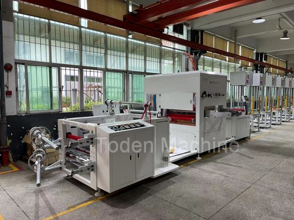 Automatic Sot Line Crease andDie cut Machine