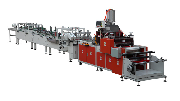 Curtain Packages boxes making machine