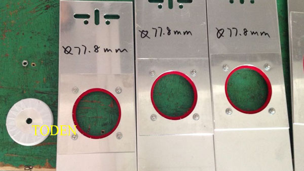 Round boxes side gluing Mold